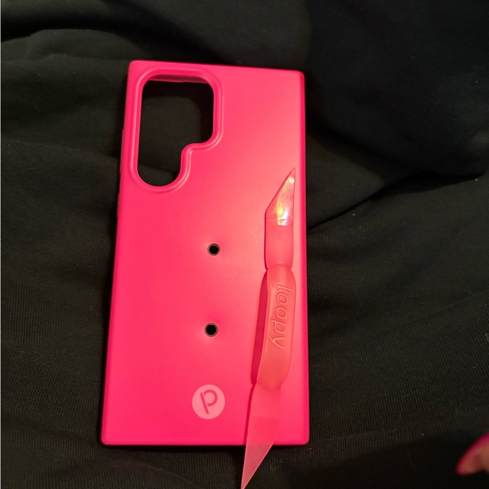 Loopy Case Pink Phone Case 24s ultra Samsung